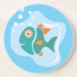 Posavasos Funny Pescado Elegante