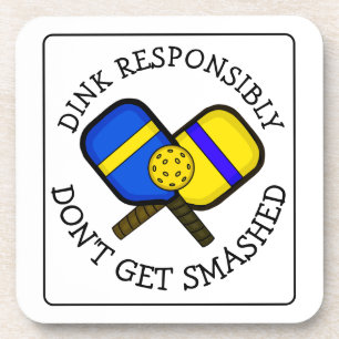 Posavasos Funny Pickleball Pun   No se rompa