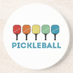 Posavasos Funny Pickleball Retro Vintage
