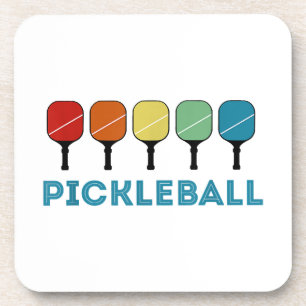 Posavasos Funny Pickleball Retro Vintage