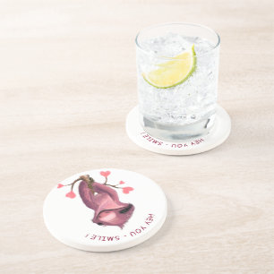 Posavasos Funny Romantic Smile Coaster