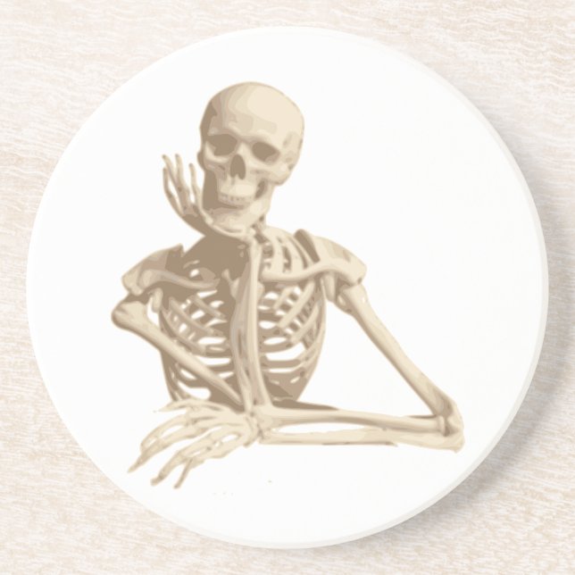 Posavasos Funny Skeleton (Frente)