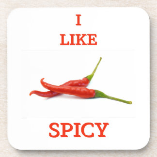 Posavasos Funny spicy tasa lindo T-Shirt Paper Coaster