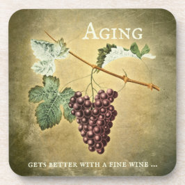 Posavasos Funny Vintage Wine Coaster