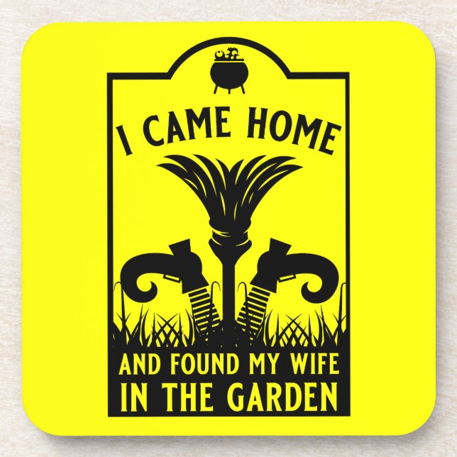 Posavasos Funny Witch Wife (Frente)