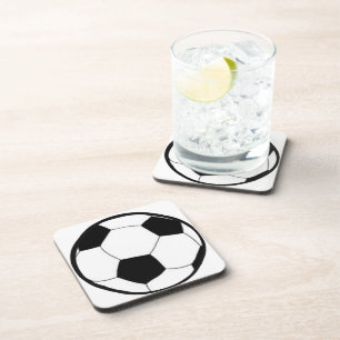 Posavasos Fútbol con la bola