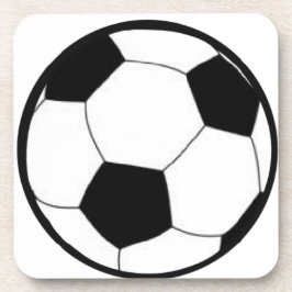 Posavasos Fútbol con la bola