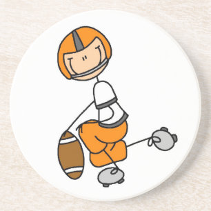 Posavasos Fútbol de Palitos Naranja