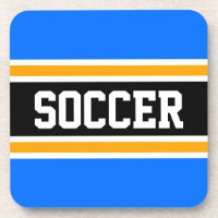 FÚTBOL Deportivo Azul Naranja Negro Rayas de Carre
