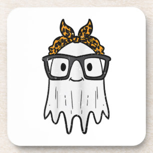 Posavasos Gafas de fantasma de Halloween