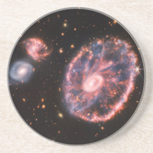 Posavasos Galaxia de volantes, telescopio espacial James Web