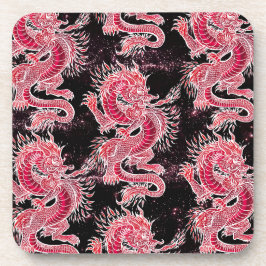 Posavasos Galaxia del Dragón Rojo