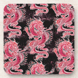 Posavasos Galaxia del Dragón Rojo