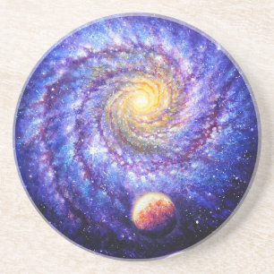Posavasos Galaxia y planetas