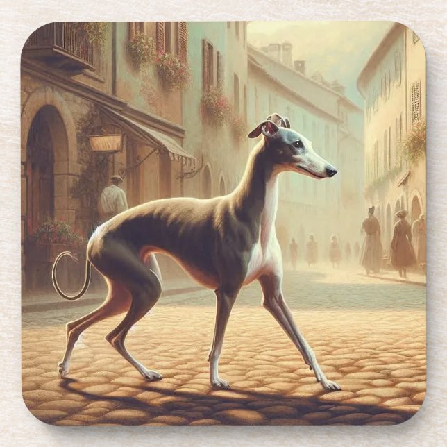 Posavasos Galgo italiano (Frente)