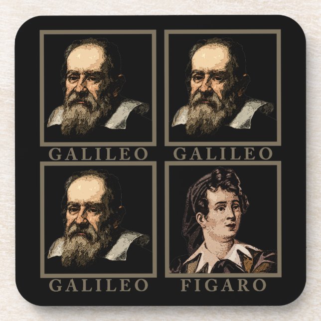 Posavasos Galileo Figaro (Frente)