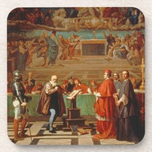 Posavasos Galileo Galilei (1564-1642) antes de miembros del