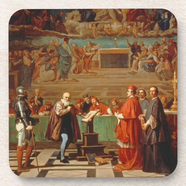 Posavasos Galileo Galilei (1564-1642) antes de miembros del (Frente)