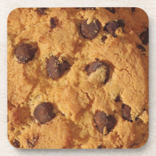 Posavasos Galleta de microprocesador de chocolate