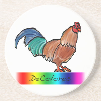 Posavasos Gallo de DeColores