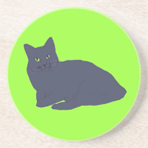 Posavasos Gallos de gray Kitty