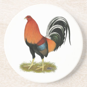 Posavasos Gamecock Wheaten Rooster