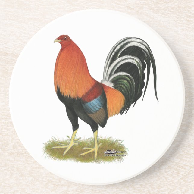 Posavasos Gamecock Wheaten Rooster (Frente)