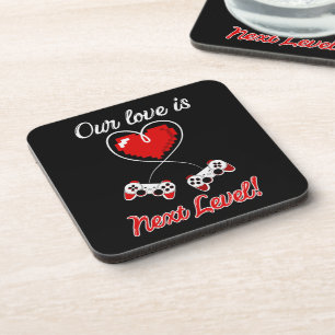 Posavasos Gamer Valentine Cork-Backters