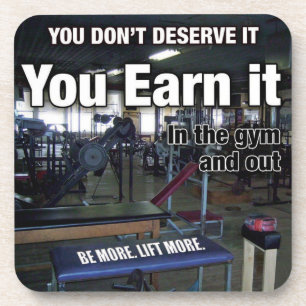 Posavasos Ganar: Motivación de entrenamiento