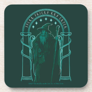 Posavasos GANDALF™ "Habla Amigo y Entra" Puertas de Durin