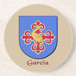 Posavasos Garcia Heraldic Shield