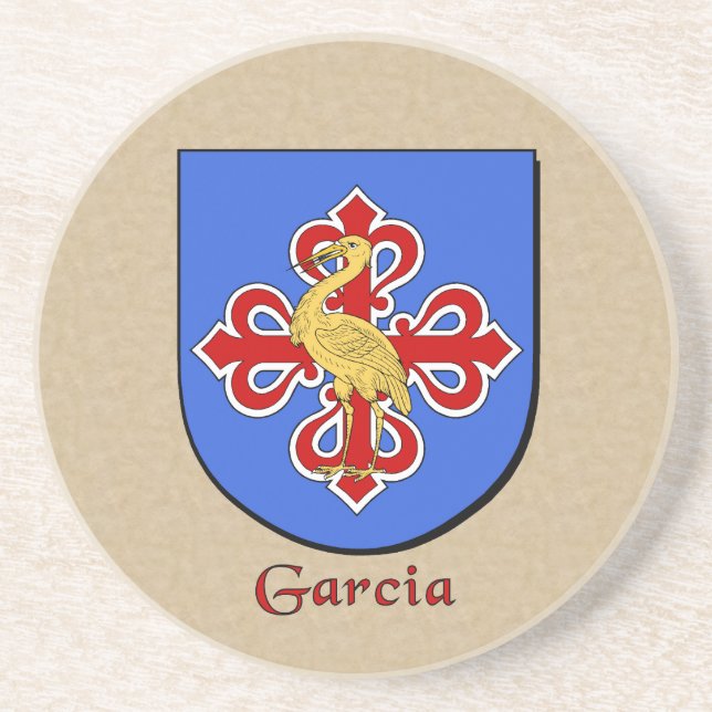 Posavasos Garcia Heraldic Shield (Frente)