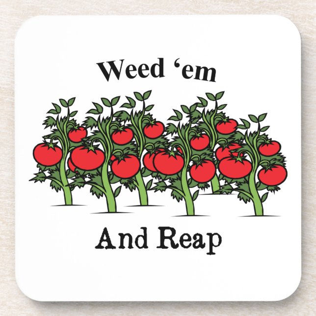 Posavasos Gardener Funny Weem y Reap (Frente)