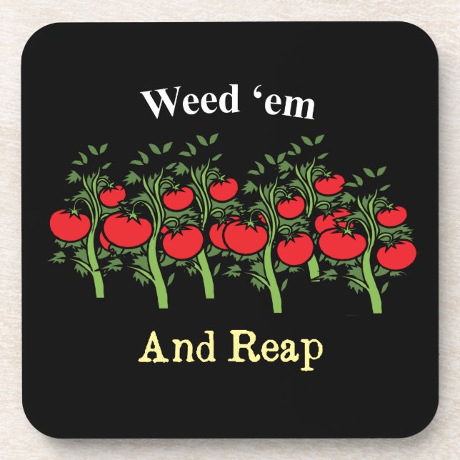 Posavasos Gardener Funny Weem y Reap (Frente)