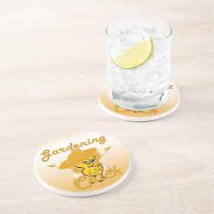 Posavasos Gardening Chick #10