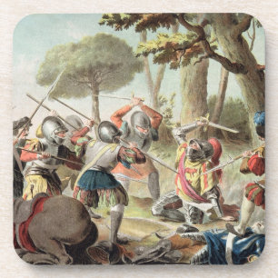 Posavasos Gastón de Foix (1488-1512) matado en la batalla d