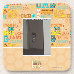 Posavasos Gatito del laser