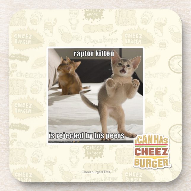 Posavasos Gatito del rapaz (Frente)