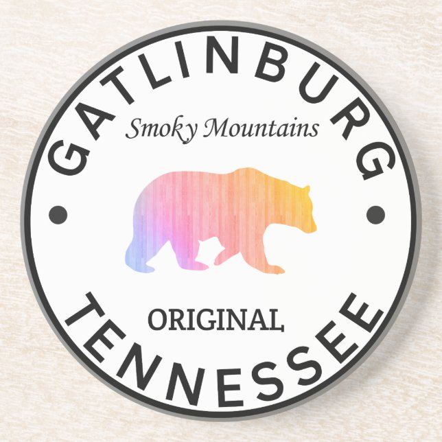 Posavasos Gatlinburg Tennessee Montañas Fuscas (Frente)