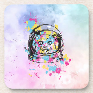 Posavasos Gato Astronauta