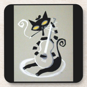 Posavasos gato auxiliar