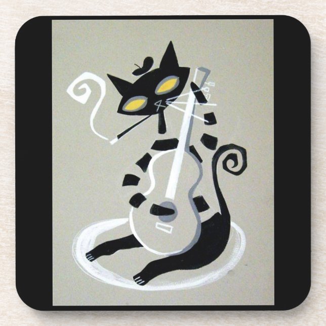 Posavasos gato auxiliar (Frente)