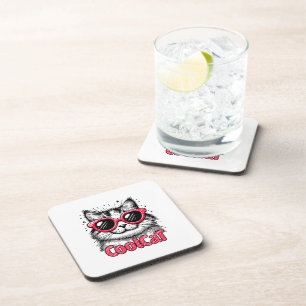 Posavasos Gato Cool 1