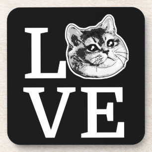 Posavasos Gato de amor de Filadelfia