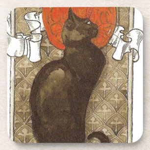Posavasos Gato de Steinlein - Art Nouveau