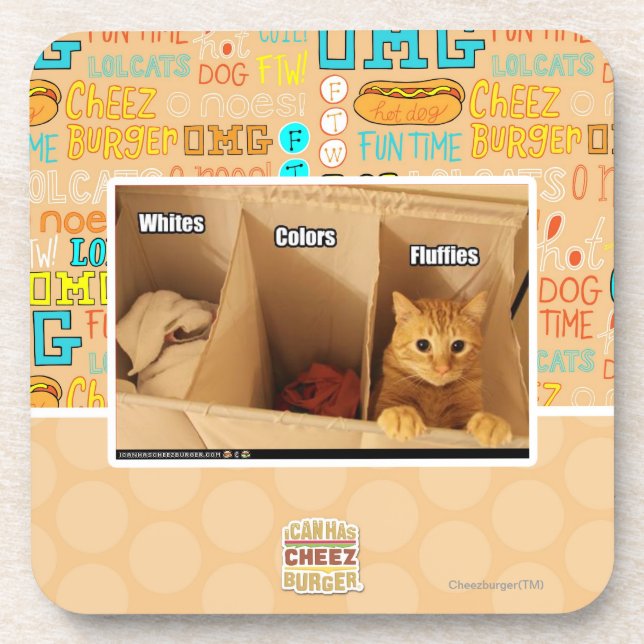 Posavasos Gato del lavadero (Frente)