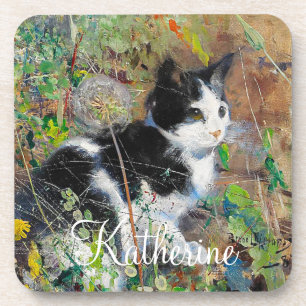 Posavasos Gato en cama floja