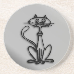 Posavasos Gato fresco del gatito