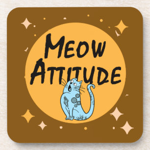 Posavasos gato gracioso