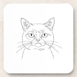 Posavasos Gato gruñón